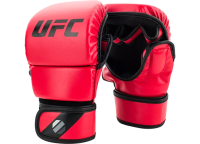 Перчатки MMA для спарринга 8 унций L/XL красные UFC UHK-69152