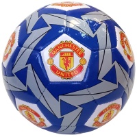 Мяч футбольный клубный "Man Utd", машинная сшивка (сине/белый) E41658-4