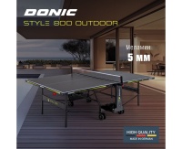 Теннисный стол DONIC STYLE 800 OUTDOOR (серый)