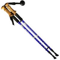 Палки для скандинавской ходьбы 2-х секционные с чехлом (синие) до 1,35м Телескопическая R18143-PRO